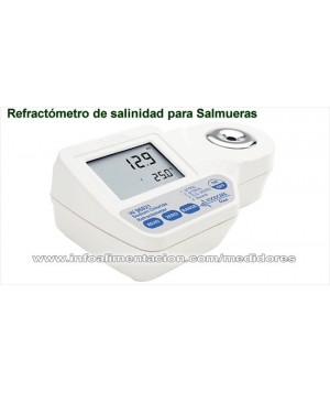 Refractómetro de Sal. Medidor de salmuera. HI 96821