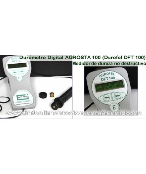 Durómetro digital para frutas y hortalizas. AGROSTA 100 (Durofel DFT 100)
