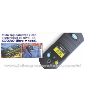 Pocket Colorimeter II. Modelo 587000: Medidor de Cloro Libre y Cloro Total