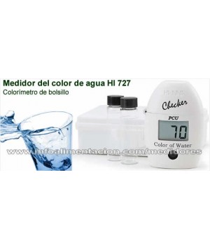 Colorímetro digital para analizar el color de agua. HI 727