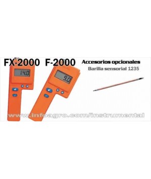 Varilla sensorial de 25 cms. para medidores FX2000 y F2000