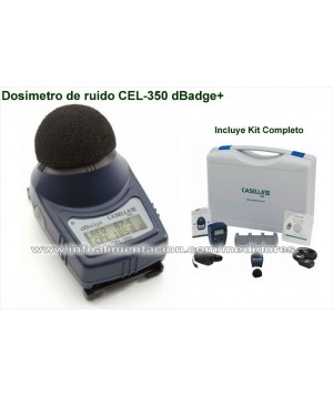 Kit Dosímetro CEL-350/K1 dBadge plus