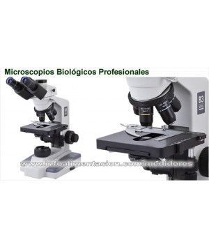 Microscopio binocular biológico profesional. HT-B3-220ASC