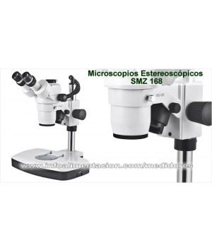Microscopio estereoscopico profesional TRINOCULAR. HT-SMZ-168-TL
