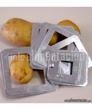 Calibre para patatas. Diámetro de 30 a 80 mm.