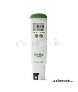 Tester pH/ CE/ TDS/ Temperatura impermeable para agricultura. HI 98131