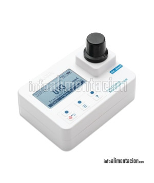 Fotómetro portátil de Cloro Libre y Total rango ultra alto HI97771 con reactivos
