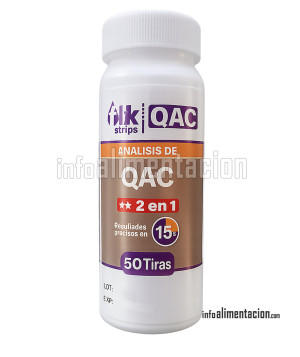 Tiras Amonio Cuaternario QAC FTK LR/HR | 50 Test